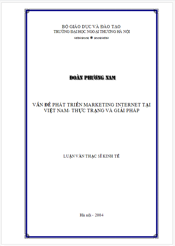 Vấn đề Digital Marketing ở Việt Nam, thực trạng và giải pháp