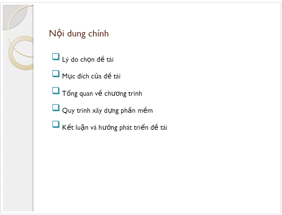 Slide báo cáo thực tập tốt nghiệp - quản lý khách hàng