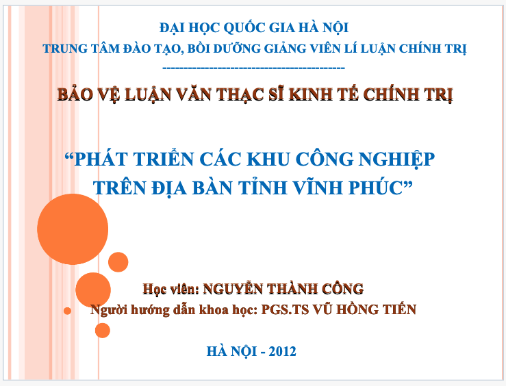 Chọn ngay các mẫu slide powerpoint bảo vệ luận văn thạc sĩ thiết kế đẹp mắt