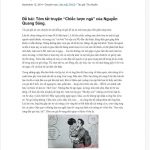 Tóm tắt truyện Chiếc lược ngà của Nguyễn Quang Sáng