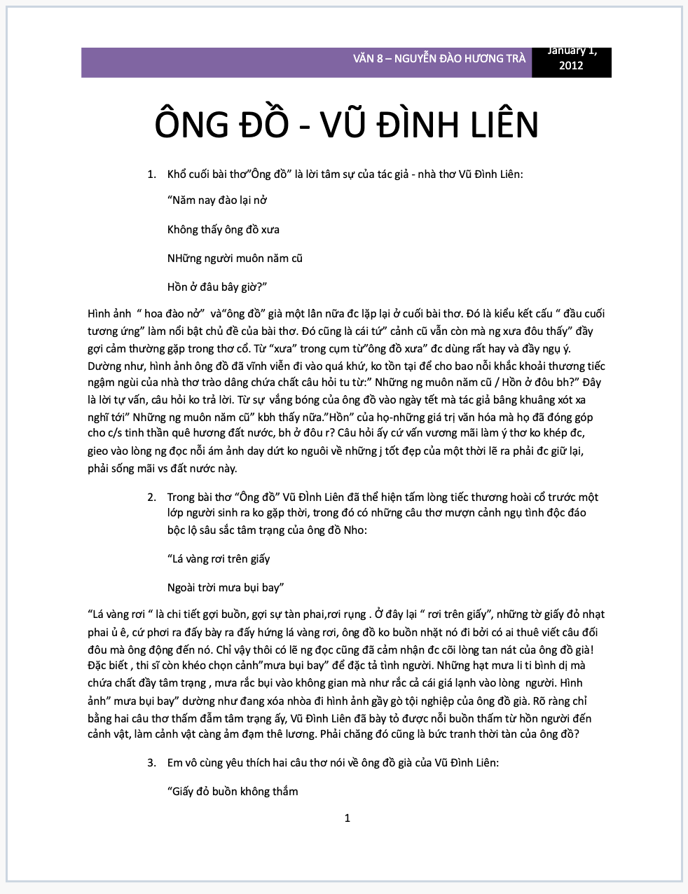 Vũ Đình Liên: Hãy cùng đón xem hình ảnh mới nhất về nhà thơ Vũ Đình Liên năm