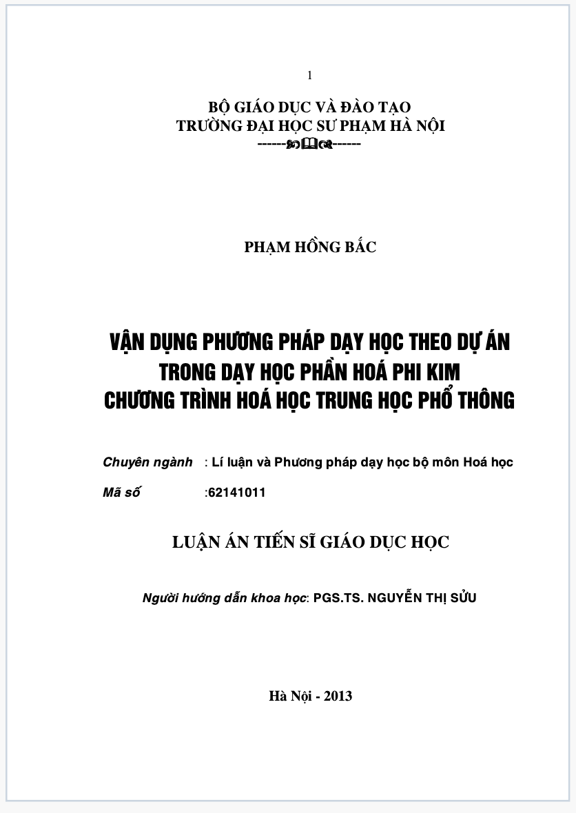 Dự Án Con Cá  Áp dụng phương pháp nghiên cứu khoa học phát triển tư duy  cho trẻ mầm non 