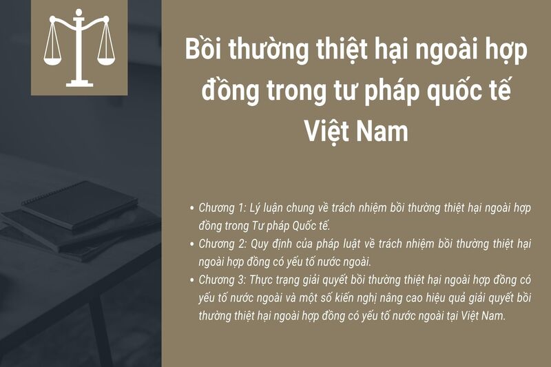 Bồi thường thiệt hại ngoài hợp đồng trong tư pháp quốc tế Việt Nam
